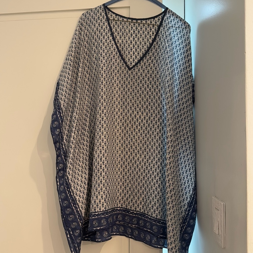 Tory Burch silk caftan